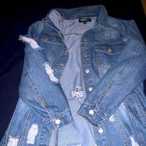 Long Jean Jacket